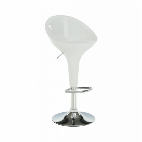 Bárszék forgó és állítható ülőrésszel (ALO356) fehér színben!  Magas minőség!
