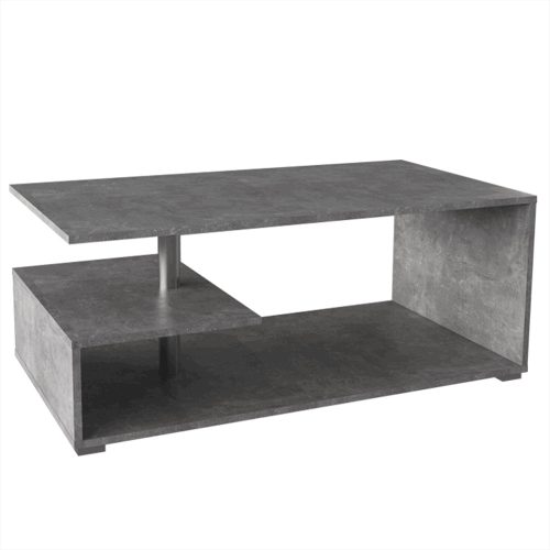 Modern dohányzóasztal (DOS507) beton színben, 110 cm széles. Magas minőség most AKCIÓBAN!!