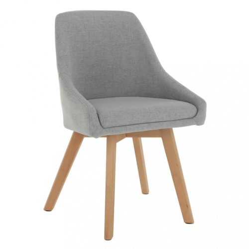 Étkező szék (ZET144) puha üléssel szürke/bükk színben. Magas minőségben.