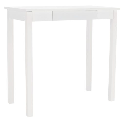 Konzolasztal (ATA805) fehér színben, 80 cm széles, 1 fiókkal, tárolóhellyel. Magas minőség most AKCIÓBAN! 