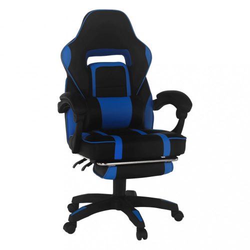 Gamer szék kék/fekete színben. (GUN732) Állítható háttámlával. Magas minőségben.