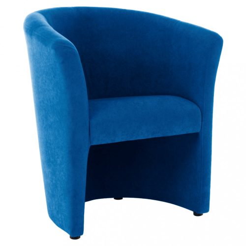 Modern klub fotel (CUB674) kék kárpit. Kedvezményes szállítás magas minőség!