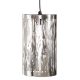 függő lámpa ezüst színű hosszúkás modern divatos 30/17,5 cm. Magas Német minőség