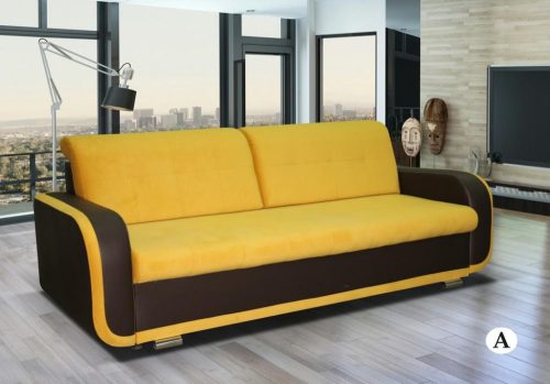 Ágyazható kanapé (AZA102) INGYENES SZÁLLÍTÁSSAL! Ágyneműtartóval 5 féle színben magas minőségben!